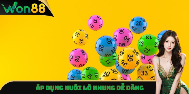 Lô Đề Won88 - Chốt Số Siêu Tốc, Làm Giàu Nhanh Chóng 5 Áp dụng nuôi lô khung dễ dàng
