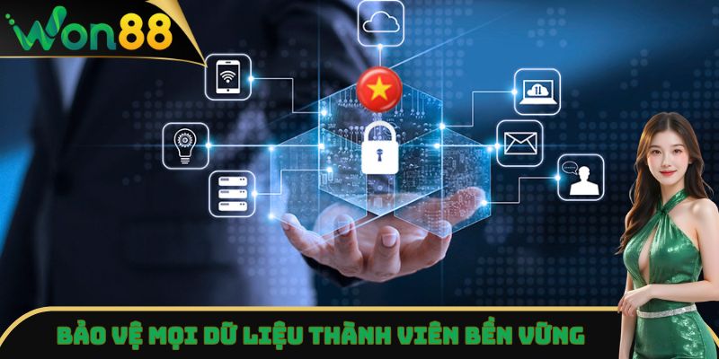 Giấy Phép Won88 - Hoạt Động Hợp Pháp, Bảo Chứng Uy Tín 4 Bảo vệ mọi dữ liệu thành viên bền vững