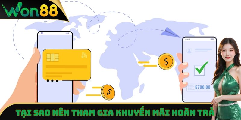 Hoàn Trả Won88 - Cập Nhật Toàn Bộ Thông Tin Về Chính Sách 3 Tại sao nên tham gia khuyến mãi hoàn trả