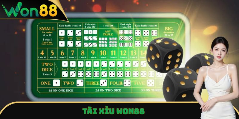 Tài Xỉu Won88 - Thử Vận May, Săn Thưởng Lớn Mỗi Ngày 1 tài xỉu won88