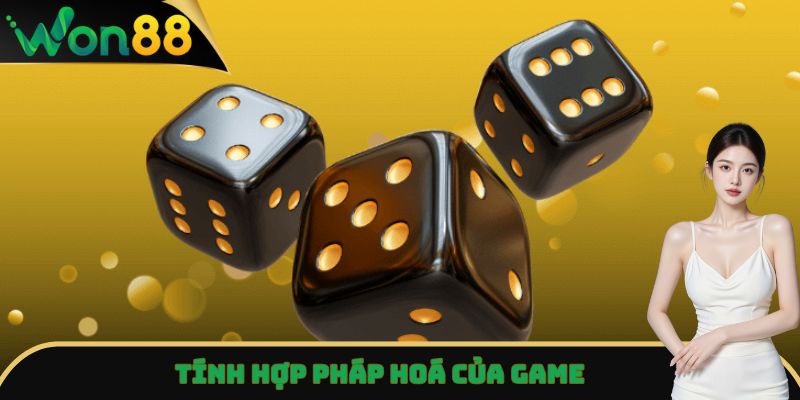 Tài Xỉu Won88 - Thử Vận May, Săn Thưởng Lớn Mỗi Ngày 5 Tính hợp pháp hoá của game
