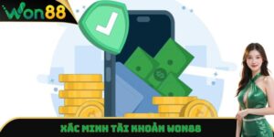 xác minh tài khoản Won88